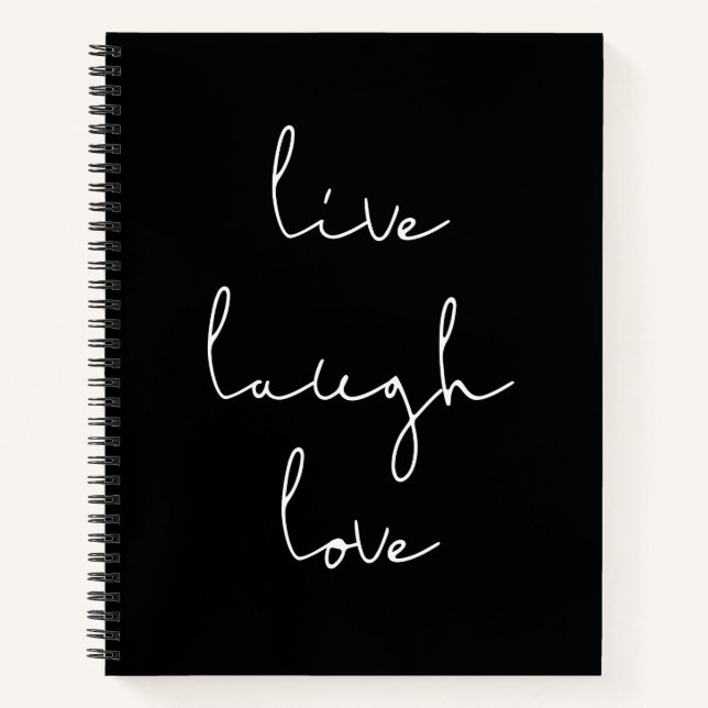 Cuaderno Vivir el amor de risa (Anverso)