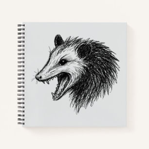 Cuaderno Vivir Falso Falso Tu Muerte Comer Basura Graciosa 
