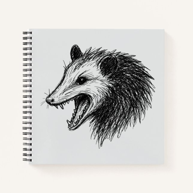Cuaderno Vivir Falso Falso Tu Muerte Comer Basura Graciosa  (Anverso)