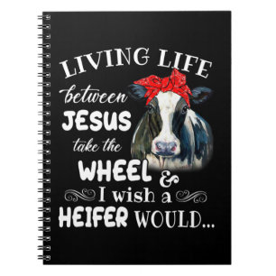 Cuaderno Vivir la vida entre jesus tomar la rueda deseo un