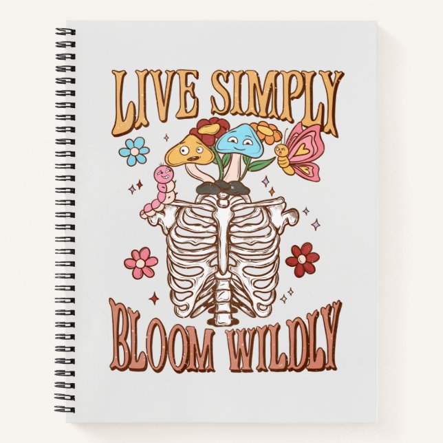 Cuaderno Vivir simplemente, Bloom Willy (Anverso)