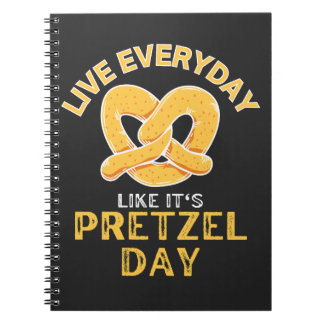 Cuaderno Vivir todos los días como si fuera el día de Pretz