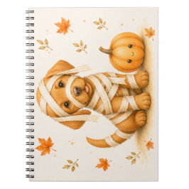 Cuaderno Vizsla Momia Halloween