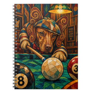 Cuaderno Vizsla, mosaico geométrico