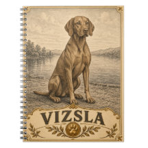 Vizsla, perro de herencia vintage