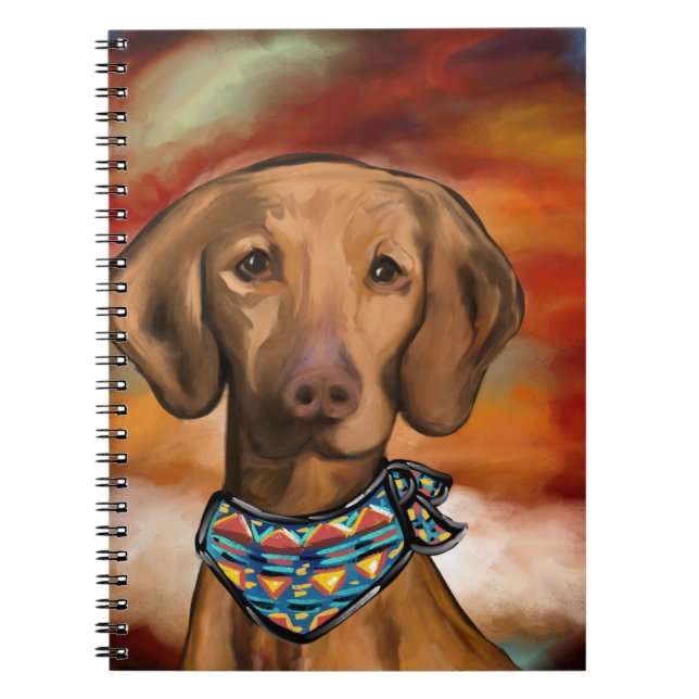 Cuaderno Vizsla Southwestern (Frente)