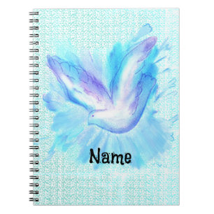 Cuaderno volando paloma