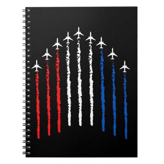 Cuaderno Volante De La Fuerza Aérea El 4 De Julio (Frente)
