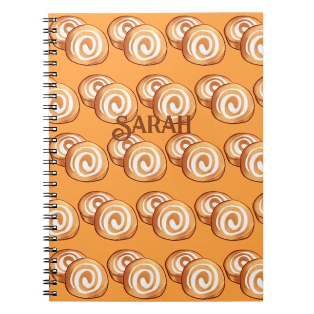 Cuaderno Volante estético de calabaza (Frente)