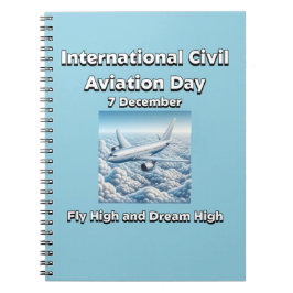 Cuaderno Volar alto y soñar alto. Día de la Aviación Civil