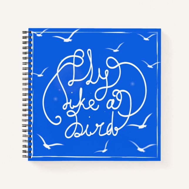 Cuaderno Volar como un pájaro (Anverso)