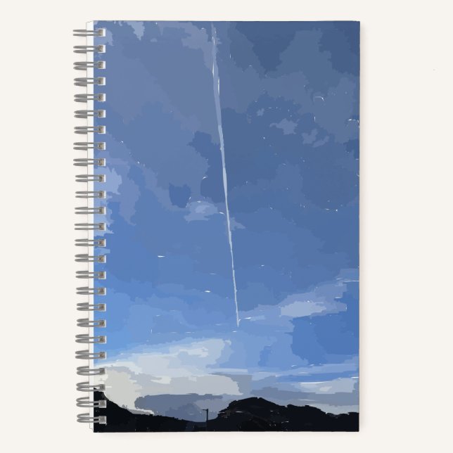 Cuaderno Volar en el portátil Sky Spiral (Anverso)