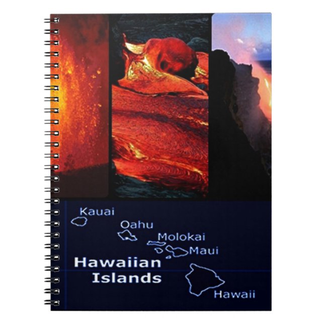 Cuaderno Volcán de Hawái (Frente)
