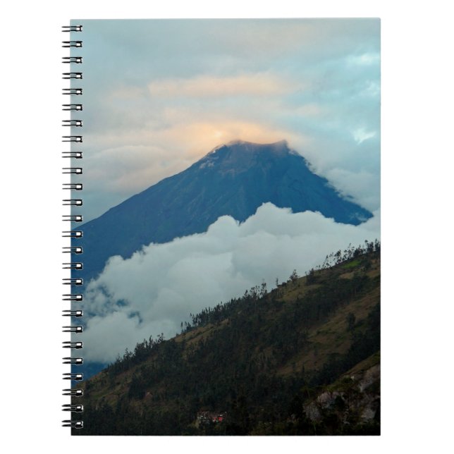 Cuaderno Volcán Tungurahua, Ecuador (Frente)