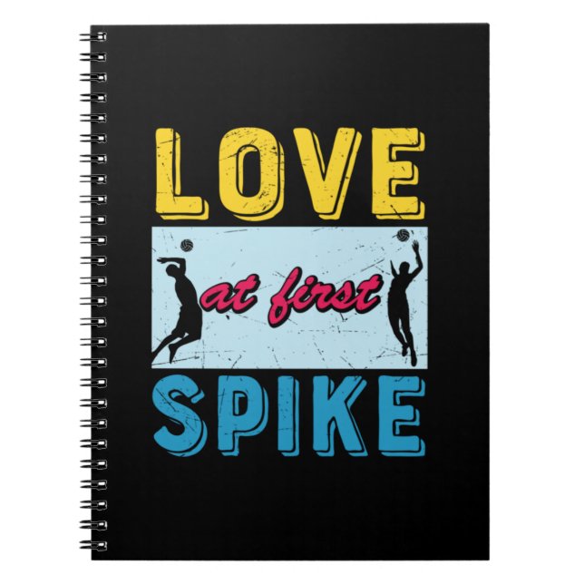 Cuaderno Voleibol | Amor En First Spike (Frente)