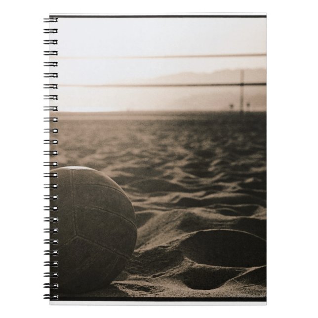 Cuaderno Voleibol en la arena (Frente)