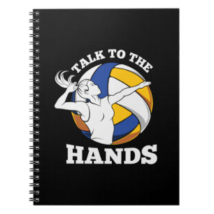 Cuaderno Voleibol Hablar Con Las Manos