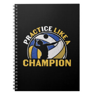 Cuaderno Voleibol   Práctica Como Campeón