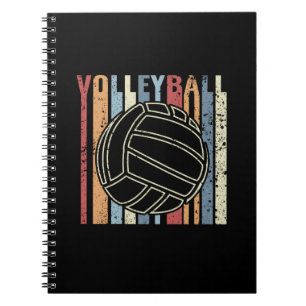 Cuaderno Voleibol retro vintage