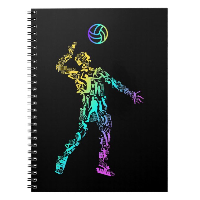 Cuaderno Voleibol Sport Elements Voleibol (Frente)