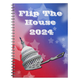 Cuaderno Voltear El Voto De La Cámara Azul 2024