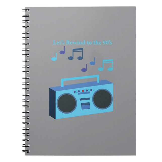 Cuaderno Volvamos a los 90 (Frente)