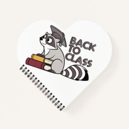 Cuaderno Volver a la clase 2025 Diseño de mapache