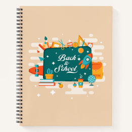 Cuaderno Volver a la crema de suministros escolares