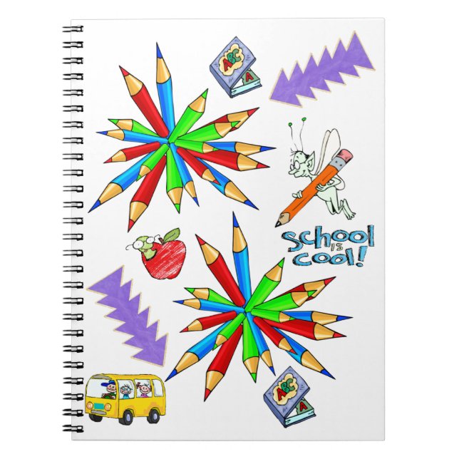 Cuaderno Volver a la escuela es Guay Notebook (Frente)