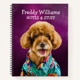 Cuaderno Volver a la escuela Toy Poodle bloc de notas