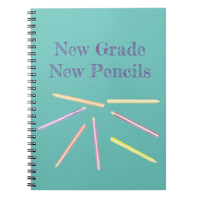 Cuaderno Volver al bloc de notas escolar (Frente)