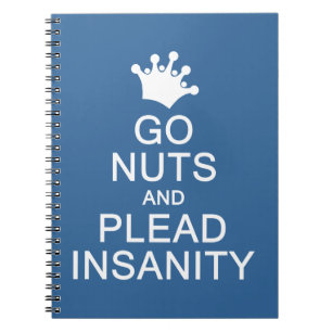 Cuaderno VOLVER NUTS personalizado bloc de notas