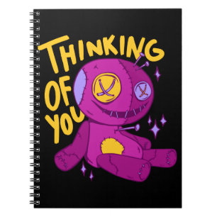 Cuaderno Voodoo Doll - PENSANDO EN TI