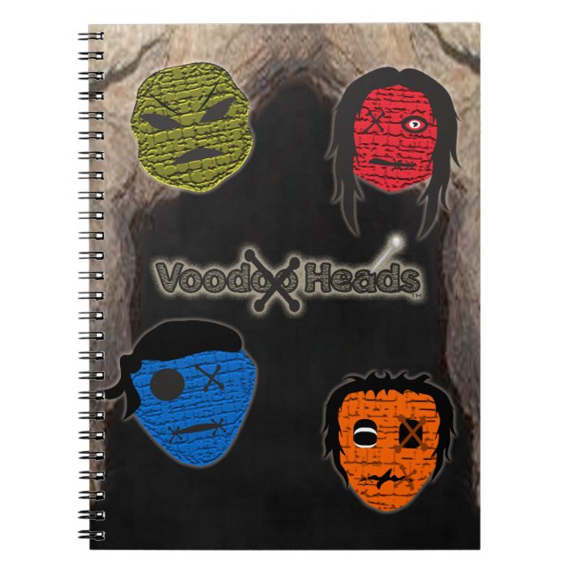 Cuaderno Voodoo Heads ~ Cave (Frente)