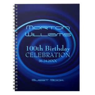 Cuaderno Vortex 100th Birthday Celebration S Guest Book