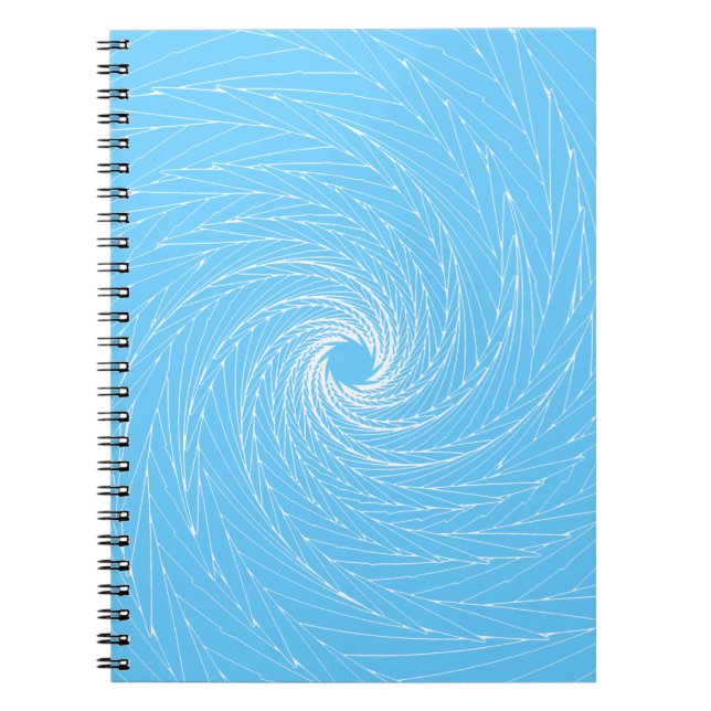 Cuaderno Vortex azul (Frente)