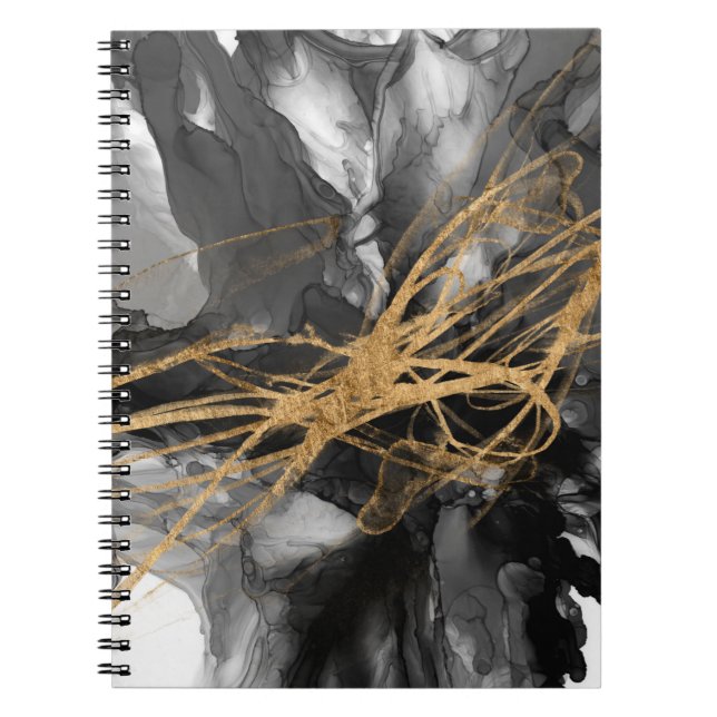 Cuaderno Vortex dorado I (Frente)