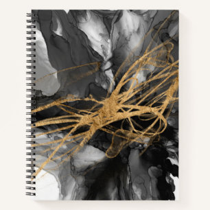 Cuaderno Vortex dorado I