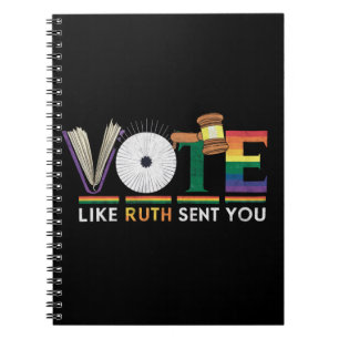 Cuaderno Vota como si Ruth te hubiera enviado Martillo Femi