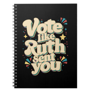 Cuaderno Vota como si Ruth te hubiera enviado útero feminis