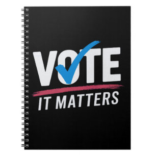 Cuaderno Vota Elección 2024 Votante Demócrata Política