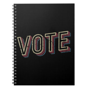 Cuaderno Vota por presidente pro elección Elección feminist