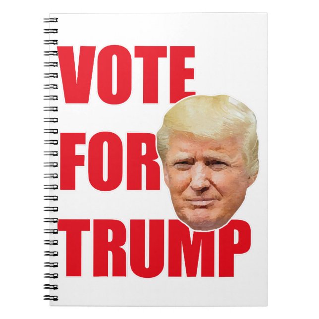 Cuaderno Vota por Trump  (Frente)