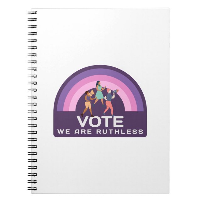 Cuaderno Vota Somos Despiadadas (Frente)