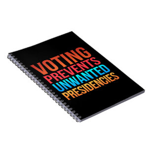 Cuaderno Votación previene elecciones presidenciales no des