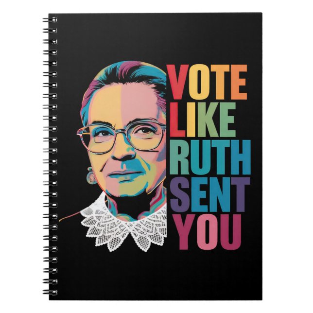 Cuaderno Votar como Ruth te envió (Frente)