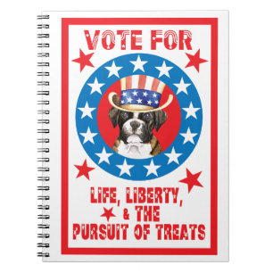 Cuaderno Votar por Boxer