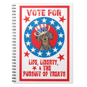 Cuaderno Votar por Dachshund