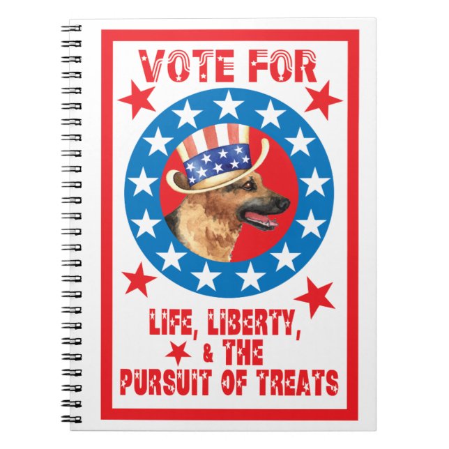 Cuaderno Votar por GSD (Frente)