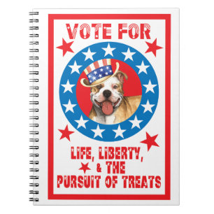 Cuaderno Votar por Pit Bull